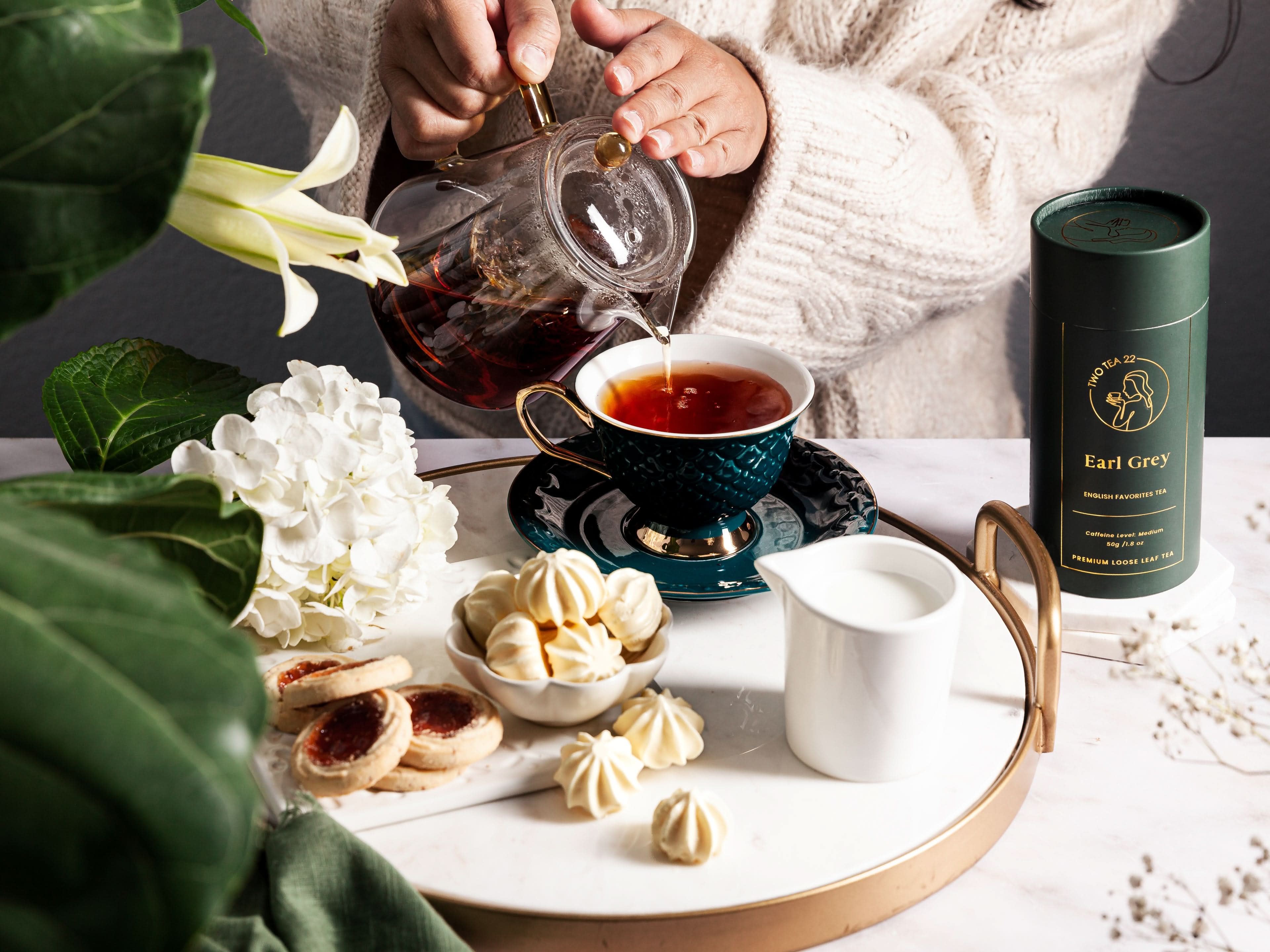 Earl Grey English Favorites Black Tea (50g Loose Leaf)
