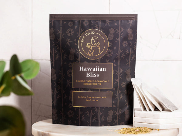 Hawaiian Bliss Caffeine-Free Herbal Tea (30 Tea Bags) – TwoTea22.com