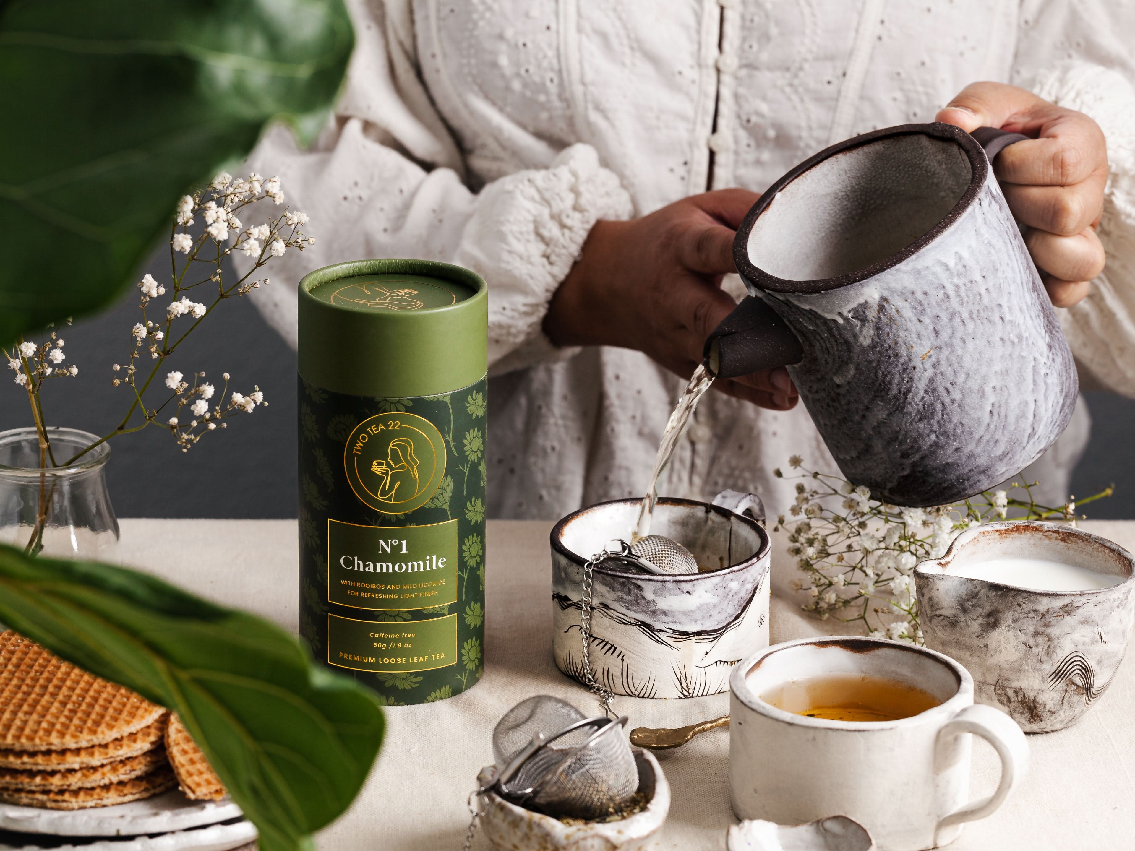 N°1 Chamomile Caffeine-Free Herbal Tea (50g Loose Leaf)