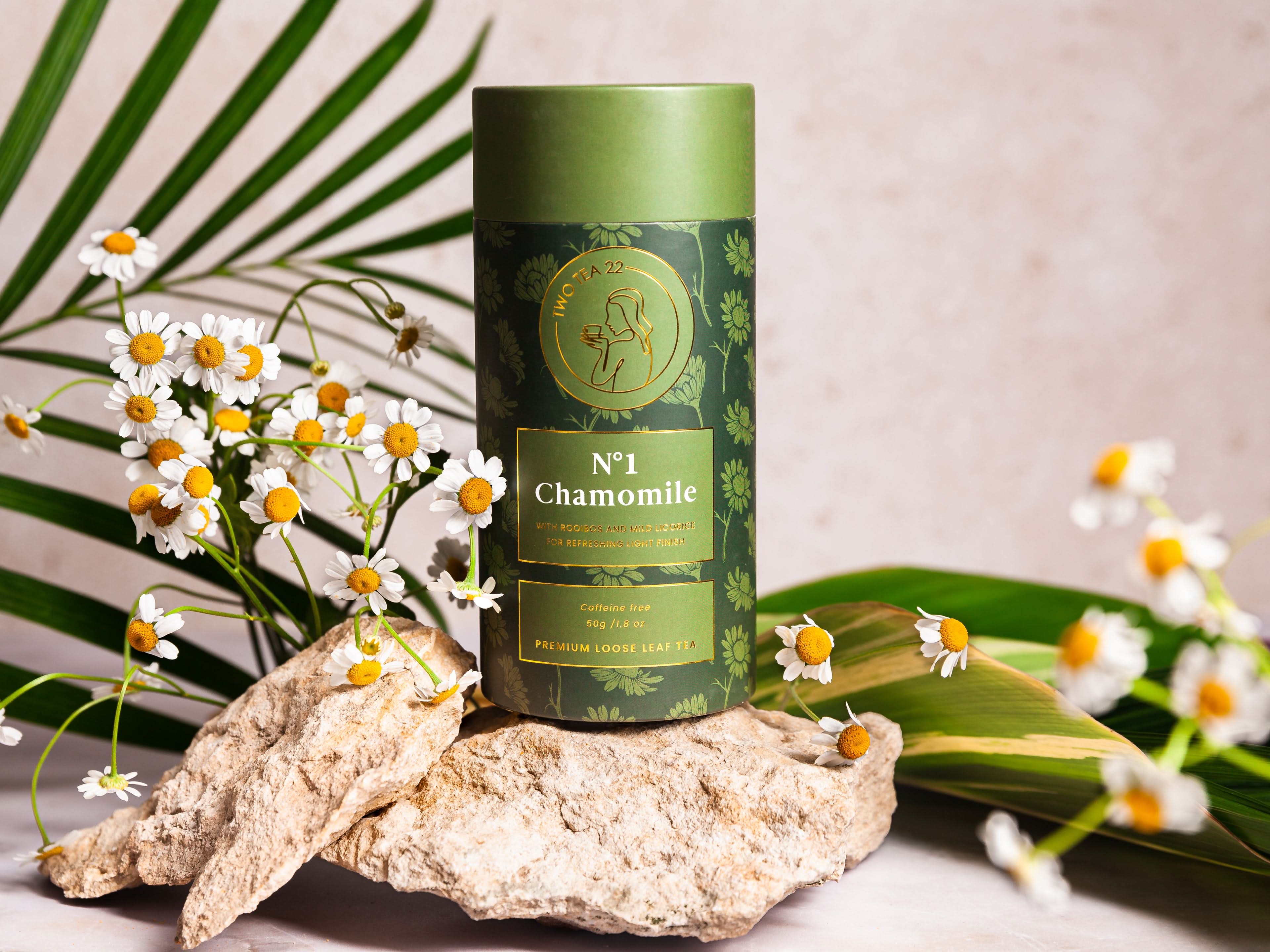 N°1 Chamomile Caffeine-Free Herbal Tea (50g Loose Leaf)