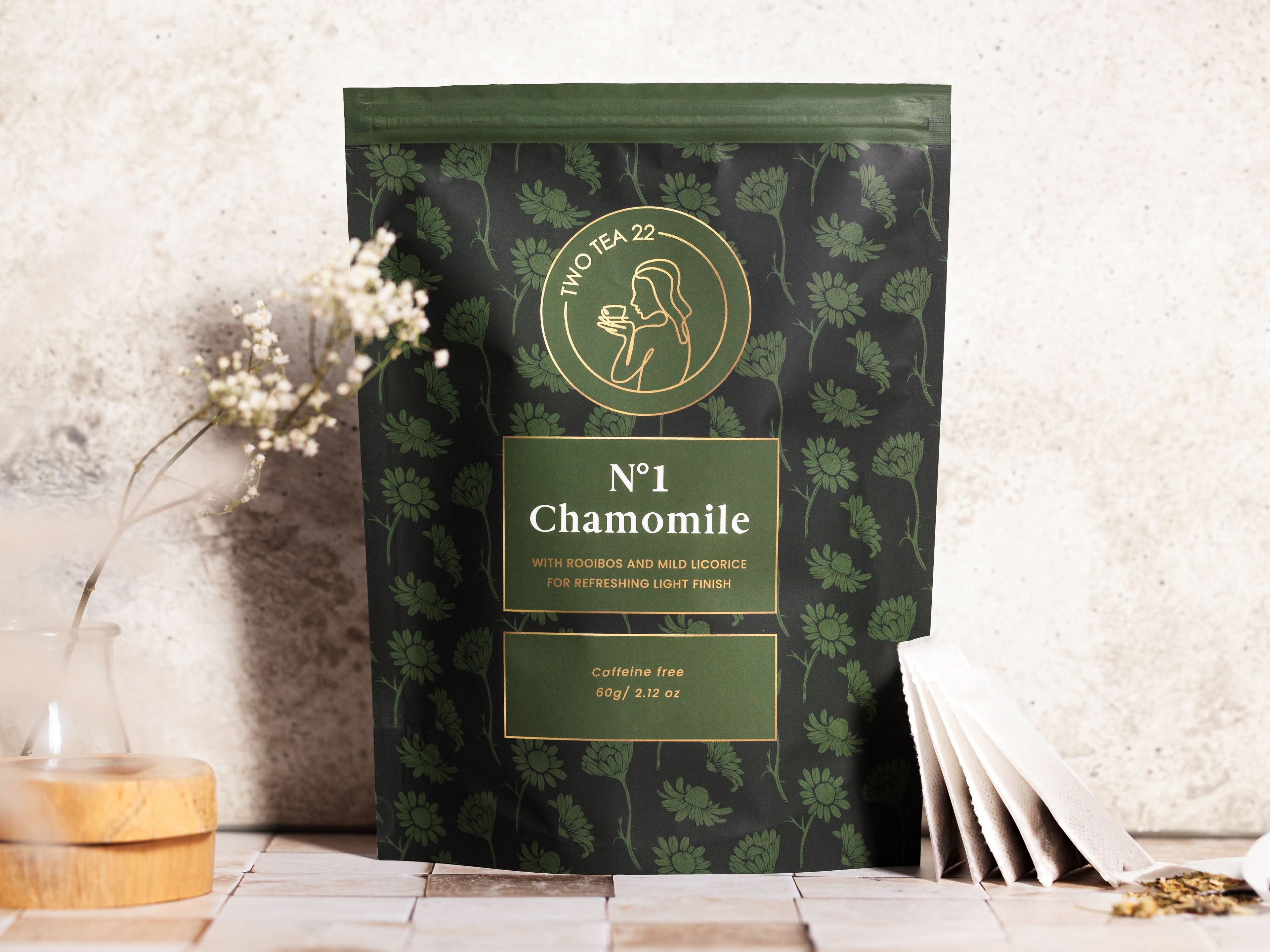 N°1 Chamomile Caffeine-Free Herbal Tea (30 Tea Bags)
