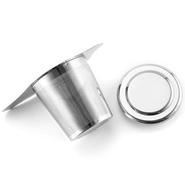 Stainless Steel Mesh Tea Strainer for Mugs & Teapots (Silver or Gold)