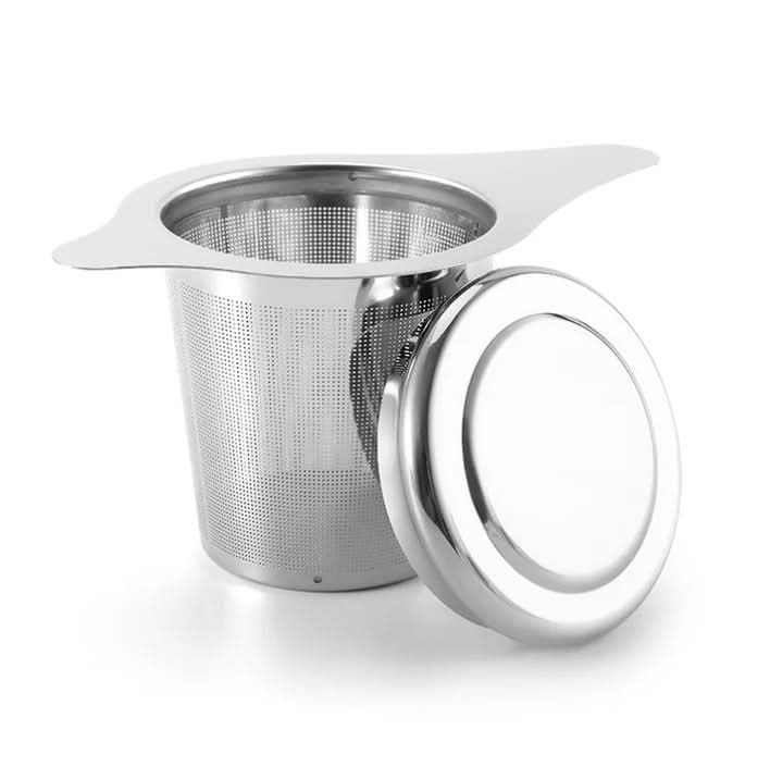 Stainless Steel Mesh Tea Strainer for Mugs & Teapots (Silver or Gold)